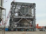 給德國(guó)Polysius(ThyssenKrupp)公司制作的旋風(fēng)筒港口組裝
